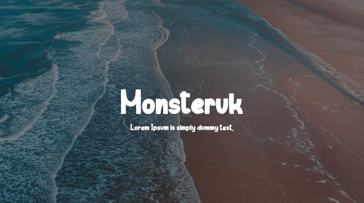 Monsteruk Font