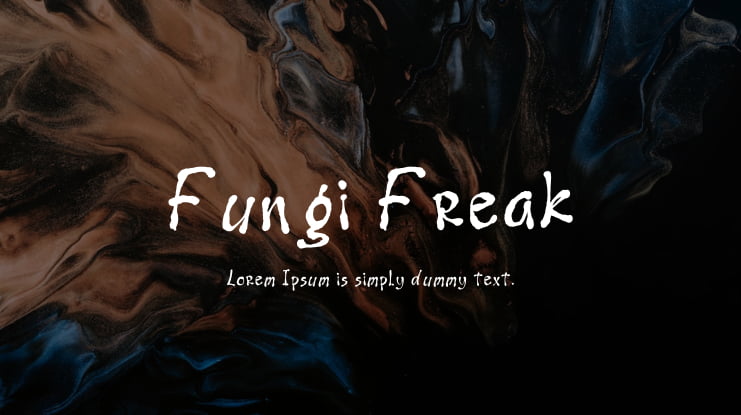 Fungi Freak Font