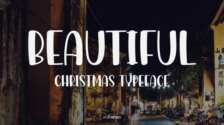 Beautiful Christmas Font