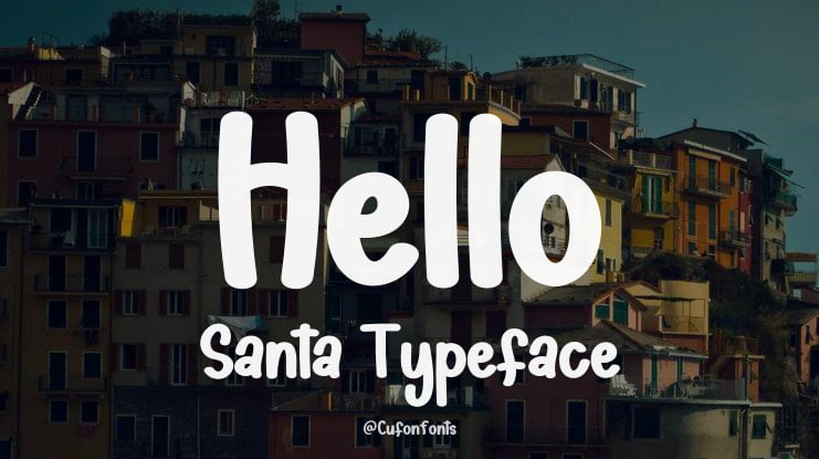 Hello Santa Font