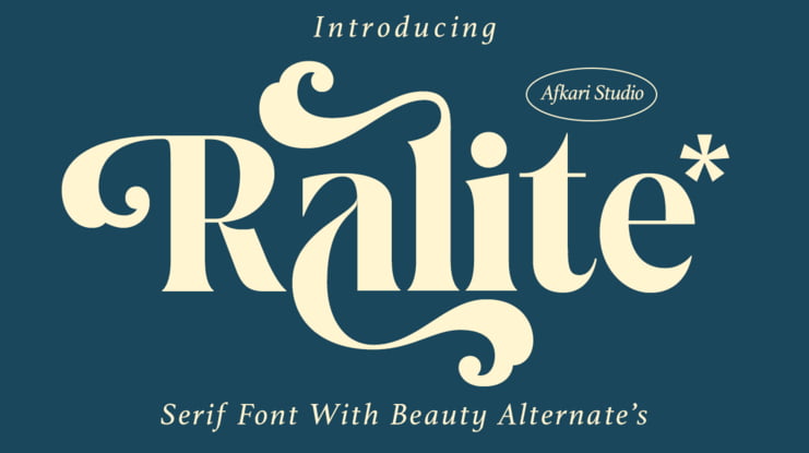 Ralite Font