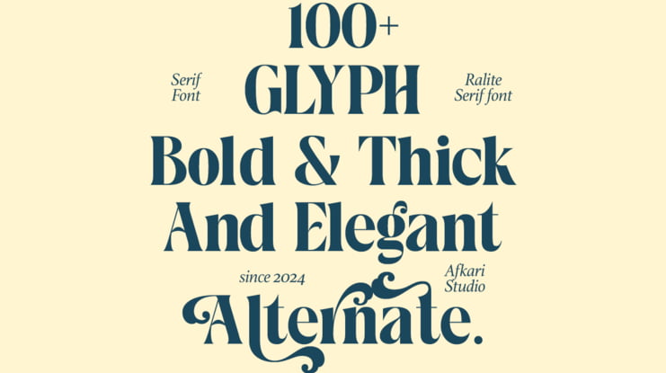 Ralite Font