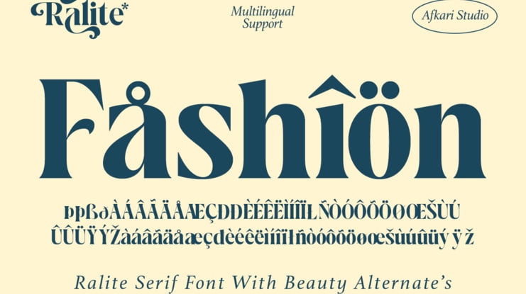 Ralite Font