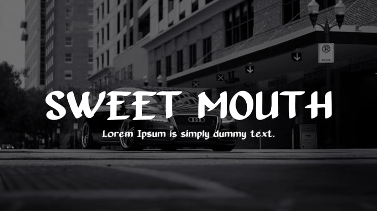 SWEET MOUTH Font Family