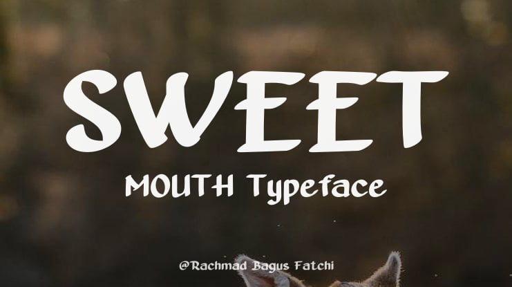 SWEET MOUTH Font Family