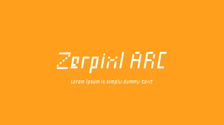 Zerpixl ARC Font Family