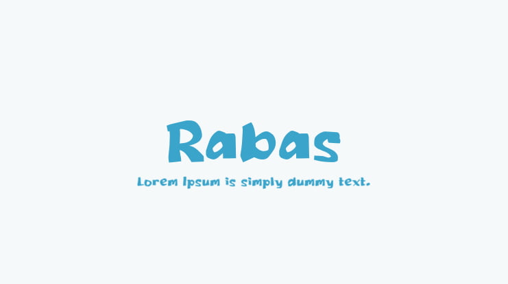 Rabas Font