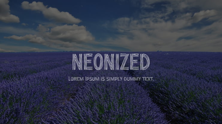 NEONIZED Font