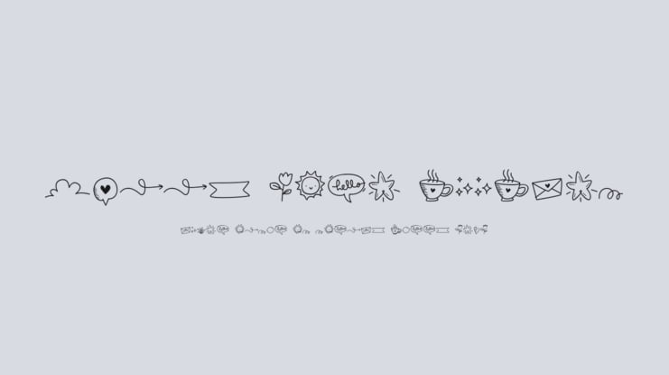 Happy Time Doodles Font