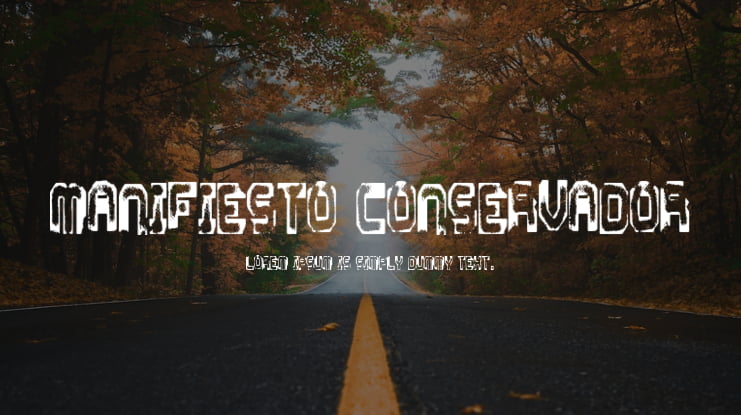 Manifiesto Conservador Font