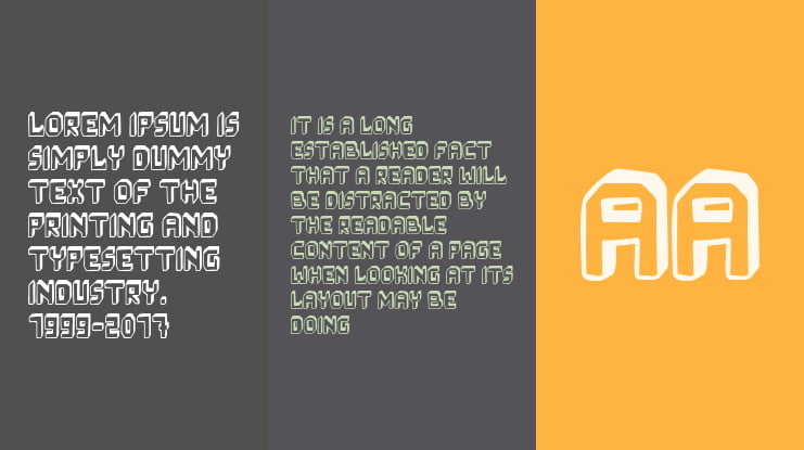 Space 3D Project Font