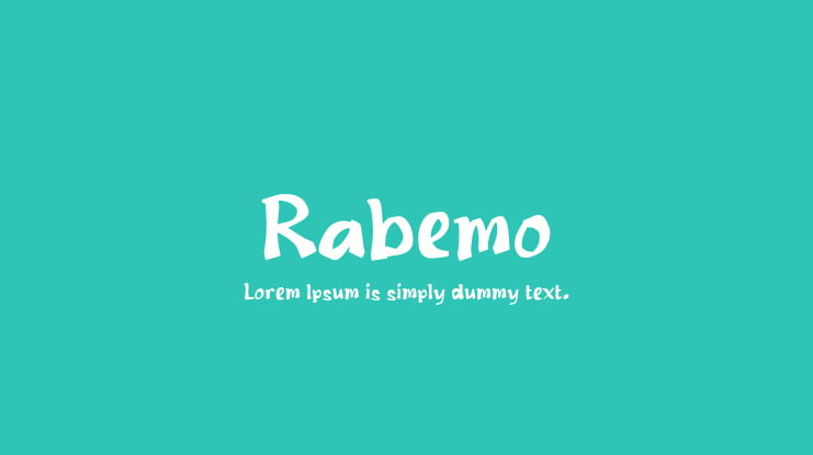 Rabemo Font