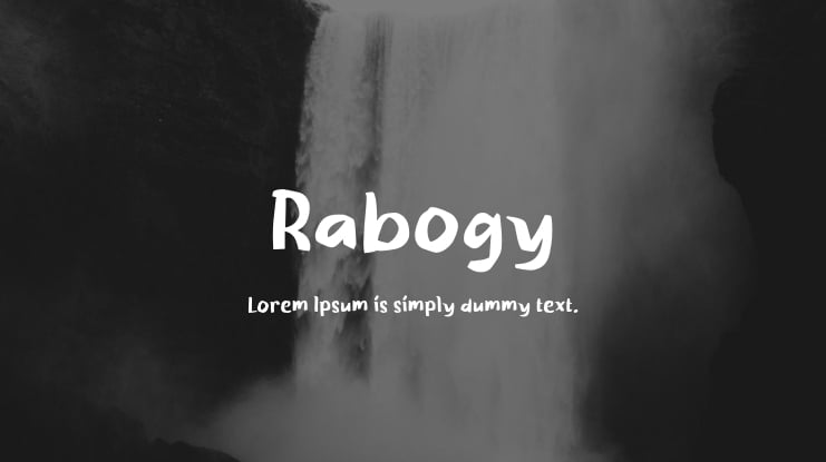 Rabogy Font