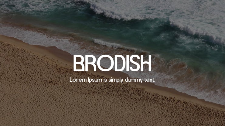 BRODISH Font