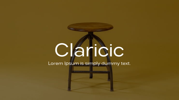 Claricic Font Family