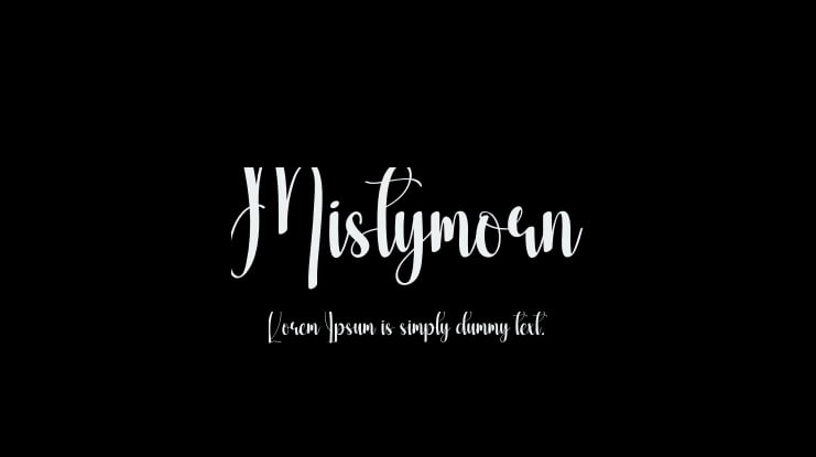 Mistymorn Font