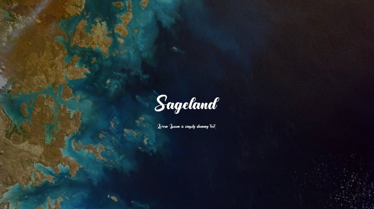 Sageland Font