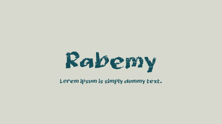 Rabemy Font