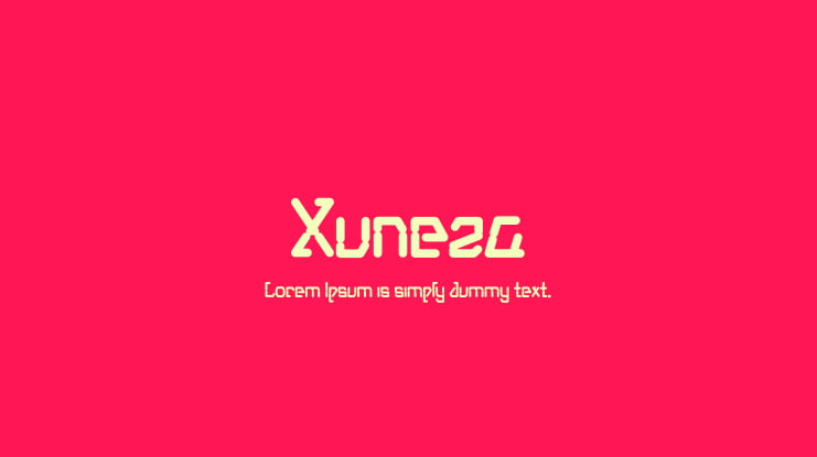 Xuneza Font