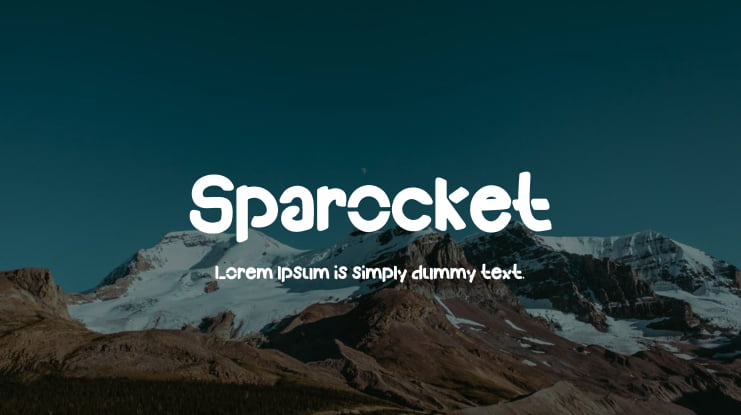 Sparocket Font