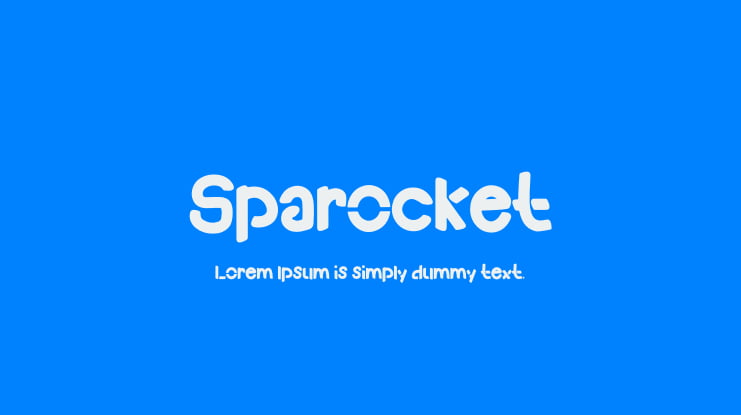 Sparocket Font