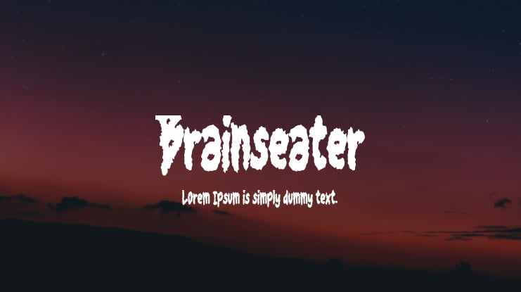 Brainseater Font