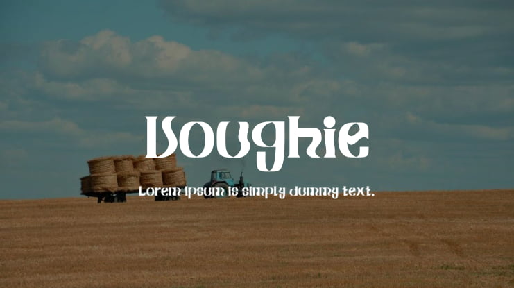 Voughie Font