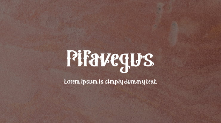 Pifavegus Font