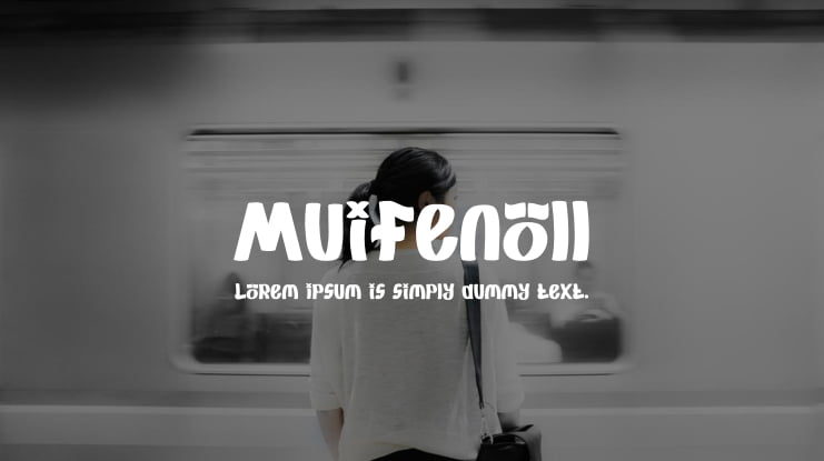 Muifenoll Font