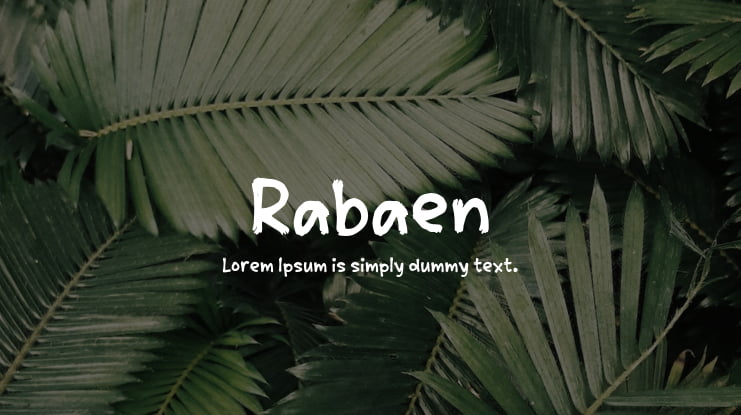 Rabaen Font