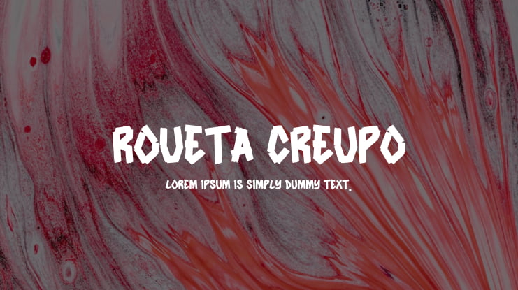 Roueta Creupo Font