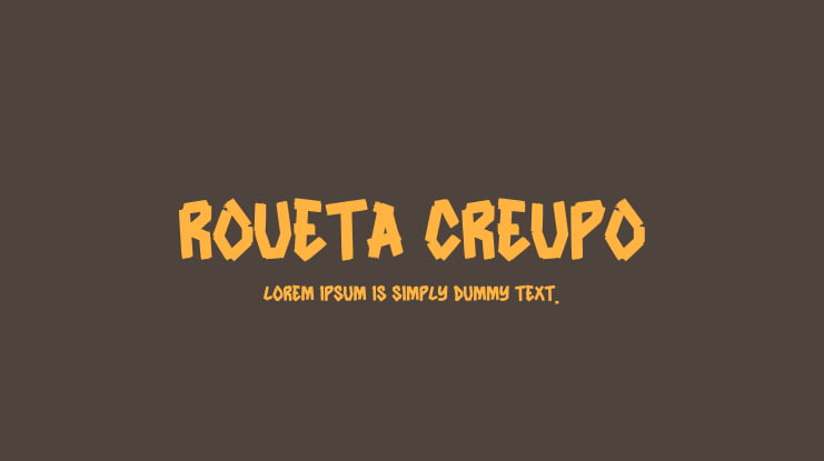 Roueta Creupo Font