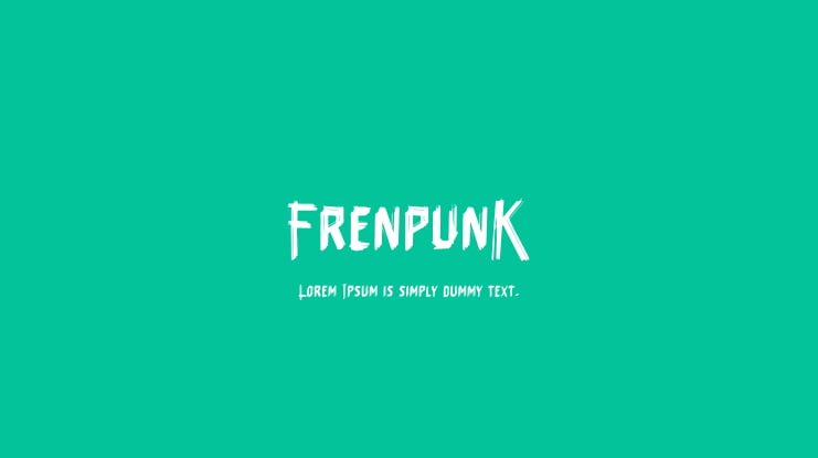 FrenpunK Font