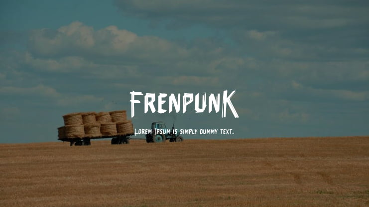 FrenpunK Font