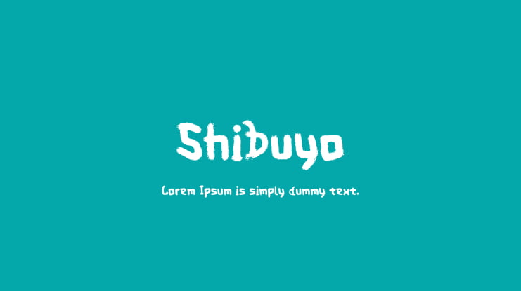 Shibuyo Font