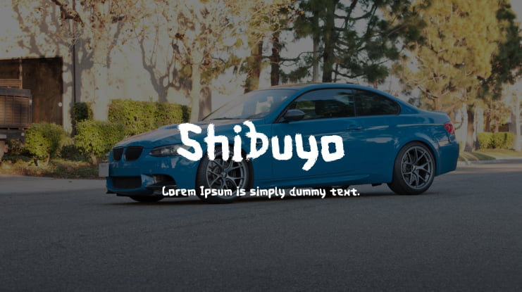 Shibuyo Font