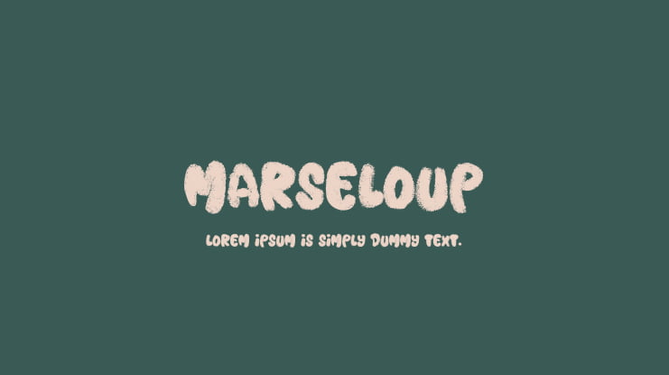 Marseloup Font