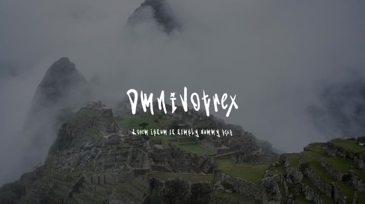 Omnivotrex Font