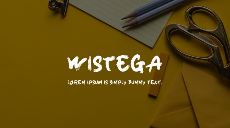 Wistega Font