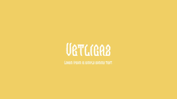 Vetlicaz Font