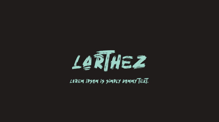 Larthez Font