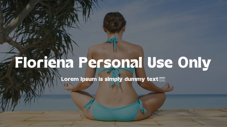 Floriena Personal Use Only Font