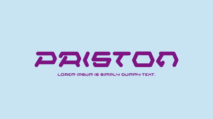 Priston Font