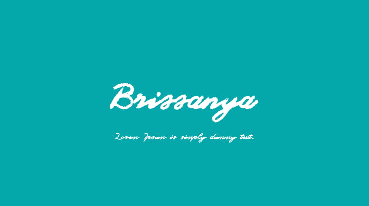 Brissanya Font