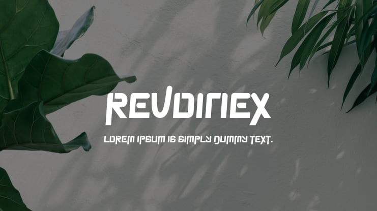 Revoinex Font