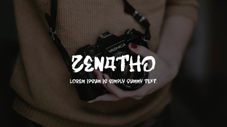 Zenatho Font