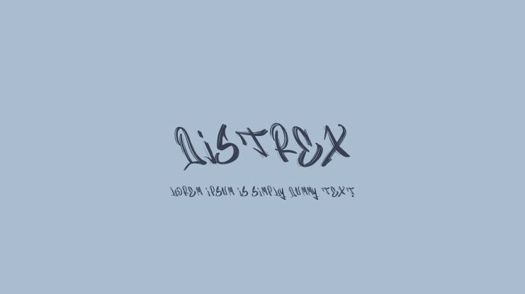 Distrex Font