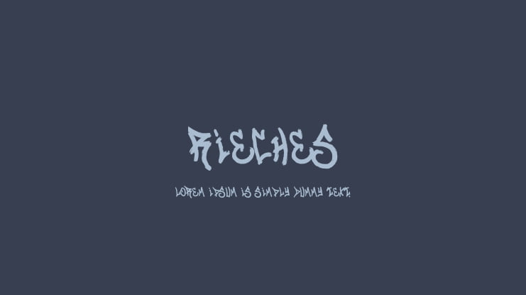 Rieches Font