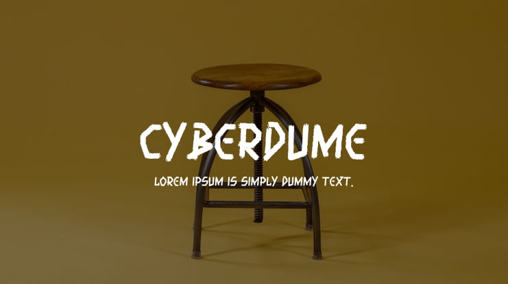 Cyberdume Font