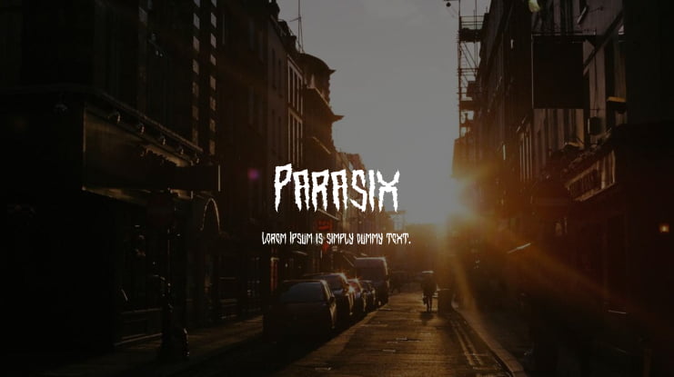 Parasix Font